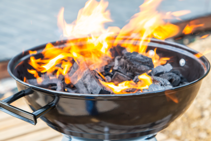 What are the pros and cons of charcoal as a fuel?