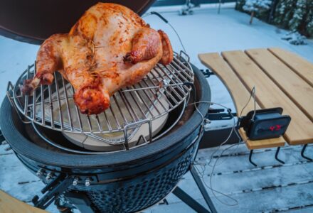 Is a Kamado Grill Safe to Use During Inclement Weather?