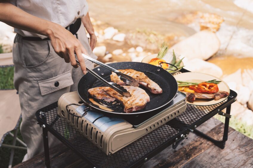 portable gas grills for camping and tailgating