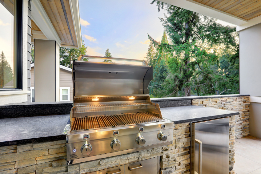 Gas Grills with Built-in Lights